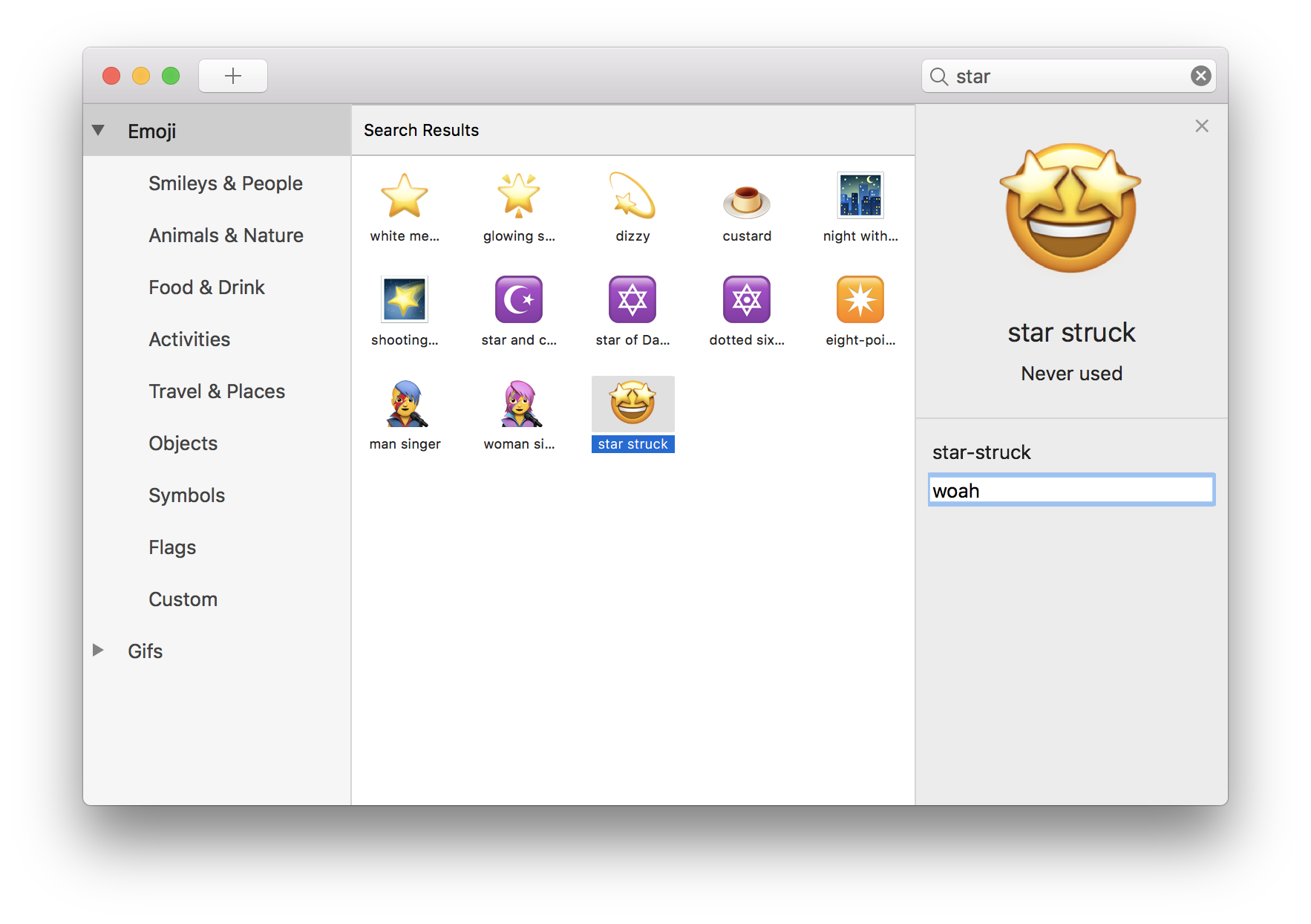 best mac app for custom emojis